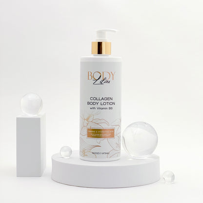 Lilies & Harmony Collagen Body Lotion with Vitamin B3 — 473ml