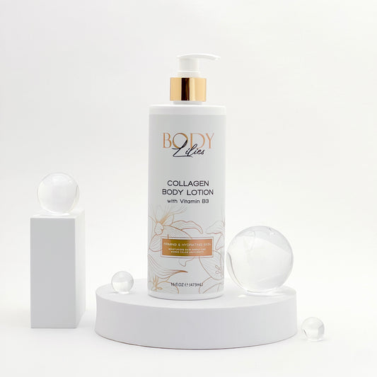 Lilies & Harmony Collagen Body Lotion with Vitamin B3 — 473ml