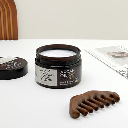 Hair Lilies By Lilies & Harmony Argan Oil Leave-In Hair Cream 300ml