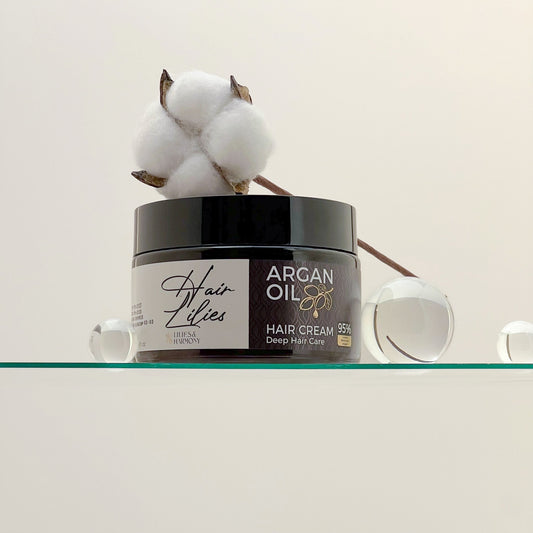 Hair Lilies By Lilies & Harmony Argan Oil Leave-In Hair Cream 300ml